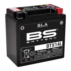 BS Battery MC Batteri AGM 12V 200A 12Ah - Plus Pol Højre Side